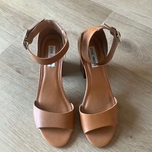 Steve Madden Sandals, Brown Leather